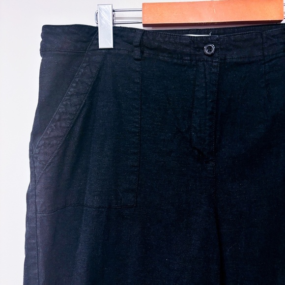 REITMANS Black cropped linen pants | Easy everyday comfort | Size 17 * - Picture 6 of 11